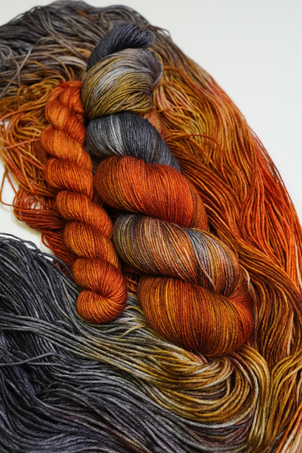 Cobalt Rust - Fingering Sock Set